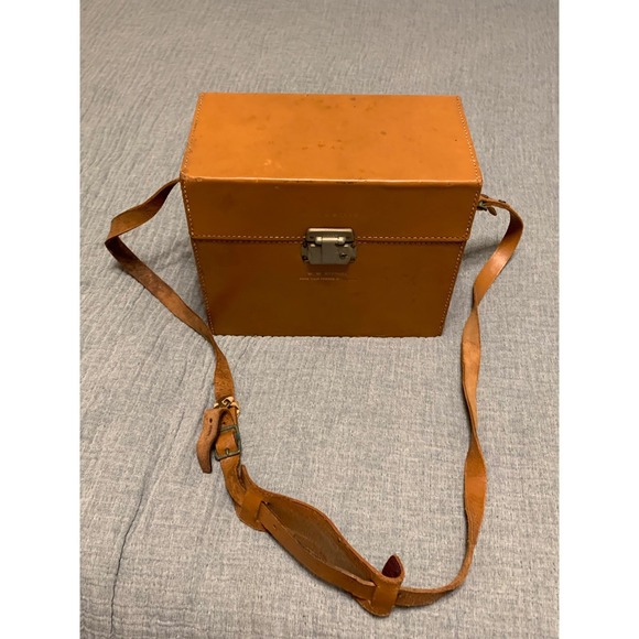 Vintage Polaroid Land Camera Model 95 1948 Gray Folding Bellows Camera Case - Picture 14 of 14